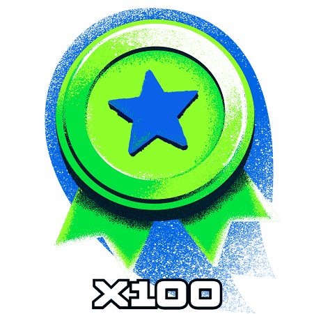 Win with x100 multiplier