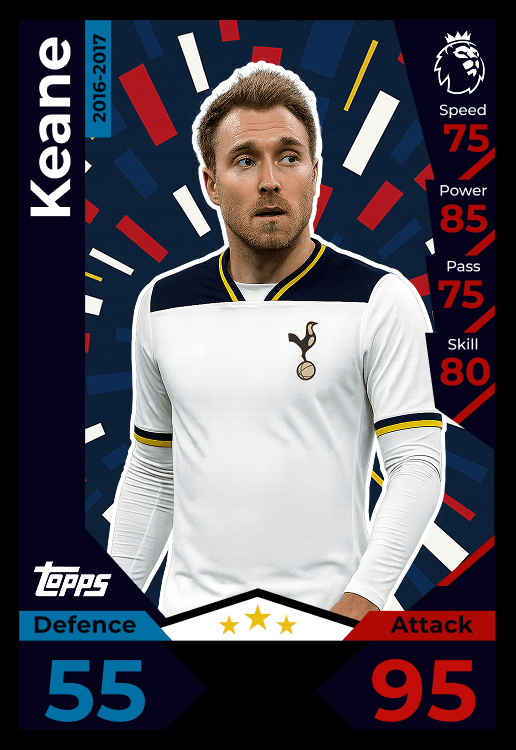 Keane, 10, Striker